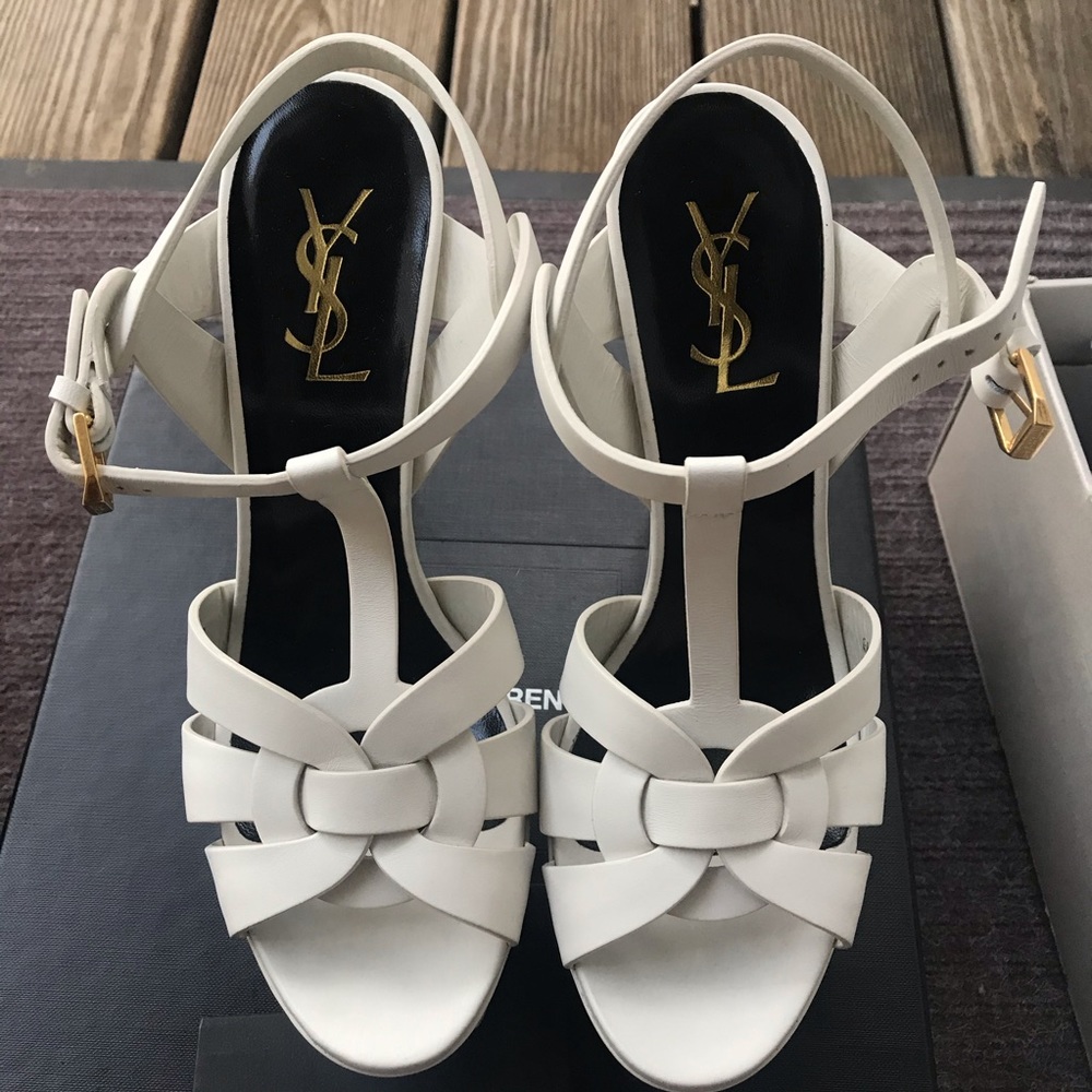 Saint Laurent tribute heels